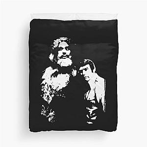 Bionic Bigfoot and the Six Million Dollar Man Duvet Cover