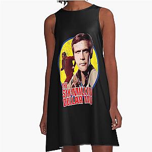 The Six Million Dollar Man Vintage A Line Dress by Aldebaran