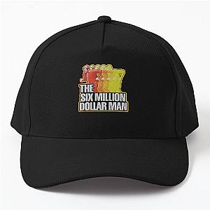 Metal The Six Million Dollar Man Sticker Active Fans Baseball Cap