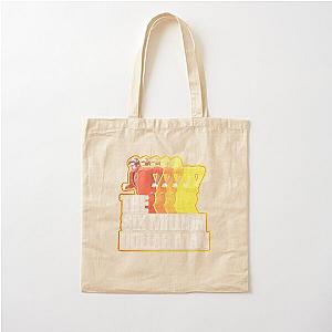 Metal The Six Million Dollar Man Sticker Cotton Tote Bag