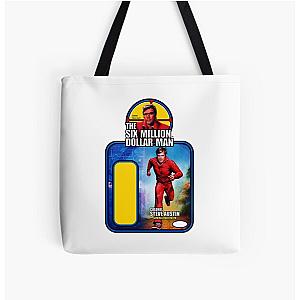 Vintage Photography The Six Million Dollar Man Great for Music Fans Everywhere Tote Bag