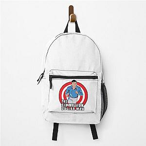 Rock The Six Million Dollar Man Graphic Fan Backpack