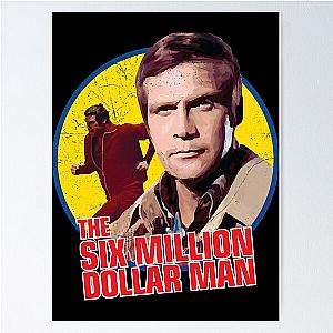 The six million dollar man vintage poster