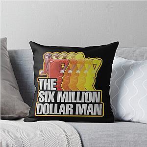 The Six Million Dollar Man Throw Pillow