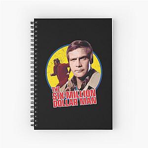 The six million dollar man Vintage Notebook