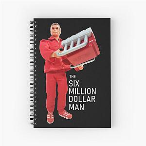 The Six Million Dollar Man Spiral Notebook