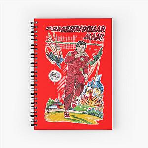 Colonel Steve Austin Six Million Dollar Man Spiral Notebook
