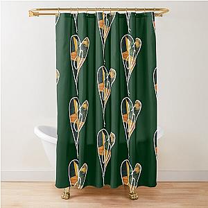 Digital Art Design of The Smashing Pumpkins Band Shower Curtain