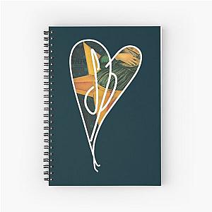 Digital Art Design of The Smashing Pumpkins Band Spiral Notebook