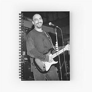 Pat DiNizio - The Smithereens - BW Photograph Spiral Notebook