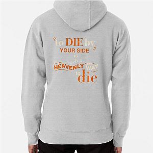 To Die By Your Side Smiths Typography Pullover Hoodie