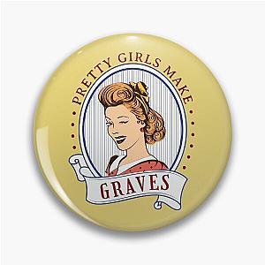 The Smiths Pretty Girls Make Graves Band Pin