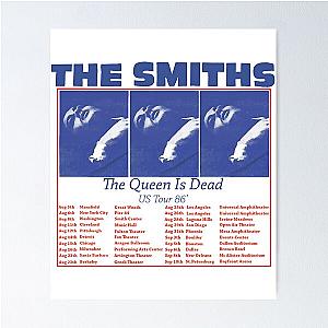 The Smiths US Tour 1986 The Queen is Dead Poster