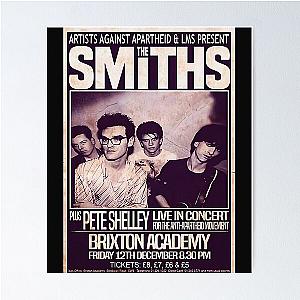 The Smiths 1986 Final Concert Poster