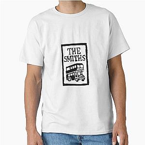 The Smith Double Decker Bus b&w linocut illustration Classic T-Shirt