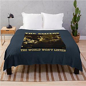 The Smiths The World Won't Listen Gift Men Women Throw Blanket