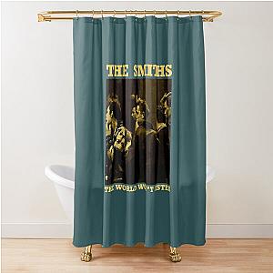 The Smiths The World Won't Listen Gift Men Women Shower Curtain