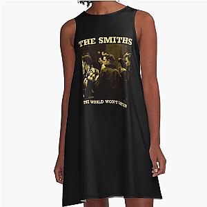 The Smiths The World Won't Listen Gift Men Women A-Line Dress