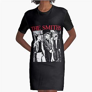 THE BEST OF LEGENDARY MUSIC ROCK THE SMITHS MORRISSEY Graphic T-Shirt Dress