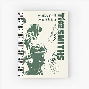 The Smiths - Meat is Murder (Japanese) (green variant) Spiral Notebook