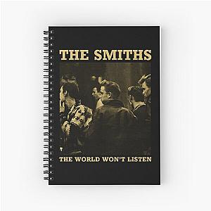 VINTAGE 80's THE SMITHS THE QUEEN IS DEAD ROCK TOUR CONCERT Spiral Notebook