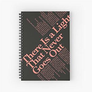 The Smiths There Is A Light That Never Goes Out Lyrics Spiral Notebook