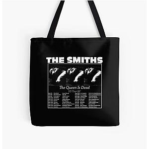 The Smiths US Tour 86,The Queen is Dead - White All Over Print Tote Bag