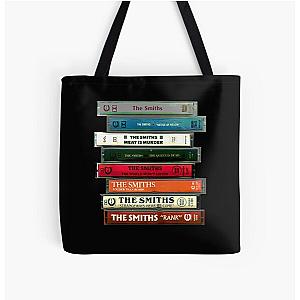 The Smiths Cassettes All Over Print Tote Bag