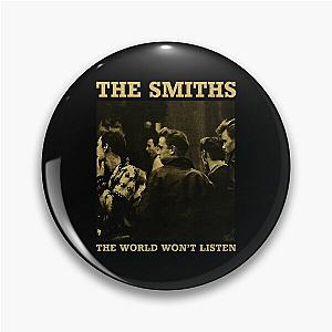 VINTAGE 80's THE SMITHS THE QUEEN IS DEAD ROCK TOUR CONCERT Pin