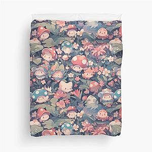 Mushroom Kingdom Duvet Cover