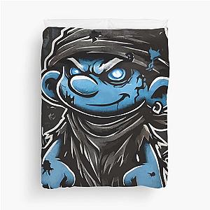 Blue Gnome Duvet Cover