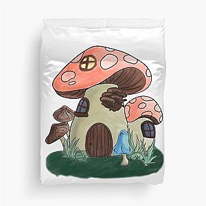 Sweet Little Mushroom Duvet Cover