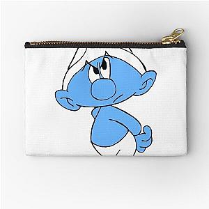 Blue Pouch with Zipper