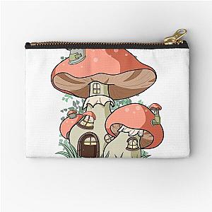 Fairy Mushroom House Pouch