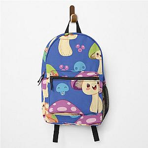 Whimsical Mushroom Pattern Backpack