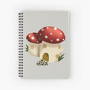 Mushroom house Spiral Notebook becomes Mushroom house Spiral Notebook (no changes needed).