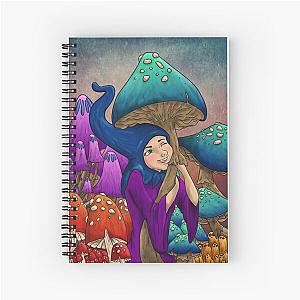 Mushroom Spiral Notebook