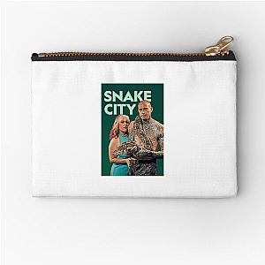 Smooth Moves. Sharp Ends. The Snake Zipper Pouches