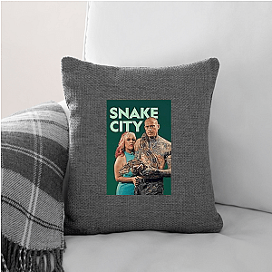 Smooth Moves. Sharp Ends. The Snake Pillows Cover