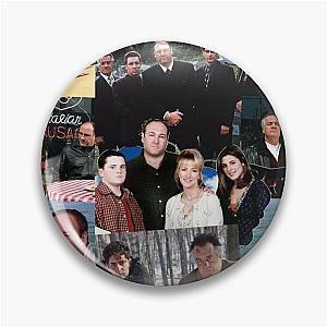 The Sopranos collage Pin