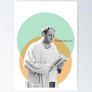 The Sopranos Tony Dressing Gown Print Poster