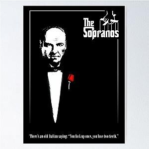 The Sopranos (The Godfather mashup) Poster