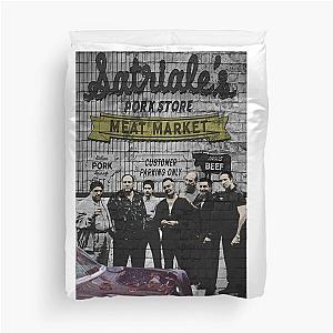 The Sopranos Wall art, Satriales, Sopranos gift Duvet Cover