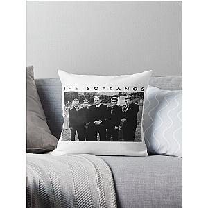 The Sopranos - Retro Throw Pillow