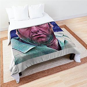 The Sopranos - Tony Soprano - Fan Art - Gifts for Sopranos Fans - Tony Soprano Hit Attempt. Comforter