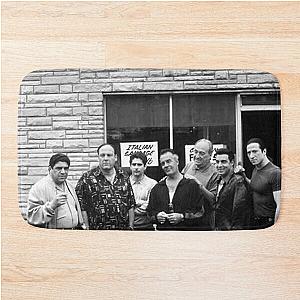 The Sopranos Family Black Bath Mat