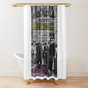 The Sopranos Wall art, Satriales, Sopranos gift Shower Curtain