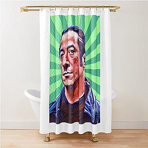 The Sopranos - Tony Soprano - Fan Art - Gifts for Sopranos Fans - Furio Giunta.  Shower Curtain