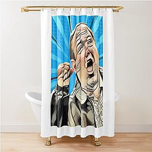 The Sopranos - Tony Soprano - Fan Art - Gifts for Sopranos Fans - Tony Soprano Cheering Shower Curtain