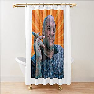 The Sopranos - Tony Soprano - Fan Art - Gifts for Sopranos Fans - Tony Soprano Cigar Shower Curtain